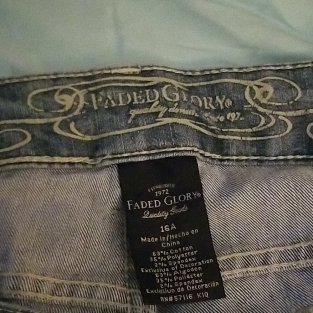 Used like New Faded Glory Boot cut Streatch Jeans